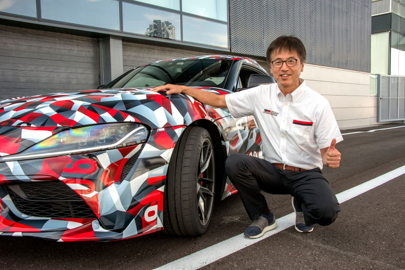 Chief Engineer Tetsuya Tada.